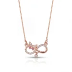 Divayra Infinity Butterfly Necklace