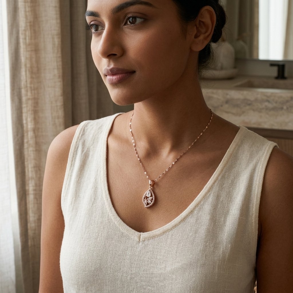 Divayra necklace Floral Necklace