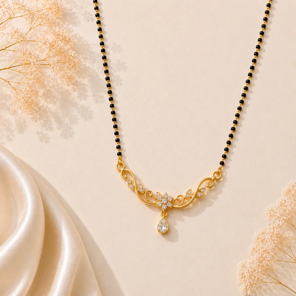 Divayra 18k mangalsutra