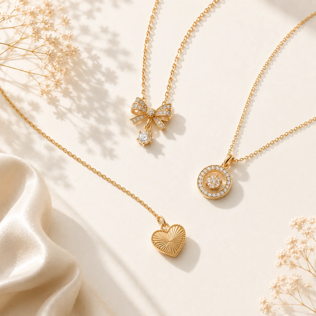 Divayra 18k gold plated necklace Jewelry Sets