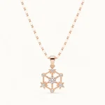 Divayra Snowflake Starburst Necklace