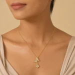 FlutterAura Butterfly Drop Jewelry Set - Image 2