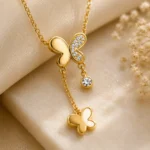 Butterfly Drop Necklace - Image 5