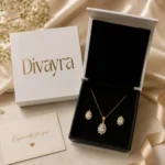 Pear Cut Crystal Jewelry Set - Image 8
