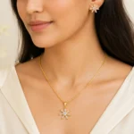 Sunburst CZ Jewelry Set - Image 7