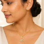 Sunburst CZ Jewelry Set - Image 3