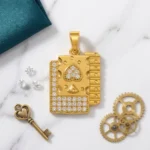 Ace of Spades Playing Card Pendant - Image 2
