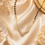 Designer Celestial Bloom Mangalsutra – 1 Gram Gold Plated - Image 7