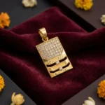 Iced Circuit Bar Pendant - Image 2