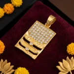 Iced Circuit Bar Pendant - Image 4