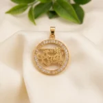 Designer Jay Shree Ram Halo Pendant - Image 5