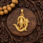 Designer Om Ganesha Pendant - Image 2