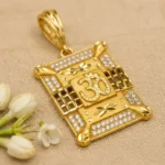 Om Sacred Square Pendant - Image 3