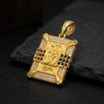 Om Sacred Square Pendant - Image 6