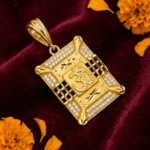 Om Sacred Square Pendant - Image 7