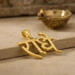 Designer Radhe Name Pendant - Image 4