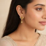 Geometric Drop Earrings - Image 2