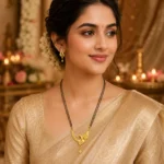 Golden Curl Elegance Mangalsutra Set – 1 Gram Gold Plated - Image 5