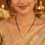 Royal Swan Twist Mangalsutra Set – 1 Gram Gold Plated - Image 5