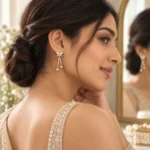 ButterflyLuxe Crystal Chain Drop Earrings - Image 4